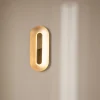 Nuura Sasi Vägglampa Brass Large