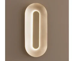 Nuura Sasi Vägglampa Brass Large
