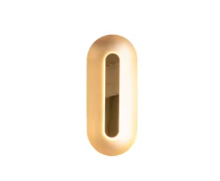 Nuura Sasi Vägglampa Brass Large