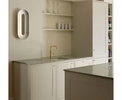 Nuura Sasi Vägglampa Silver Large
