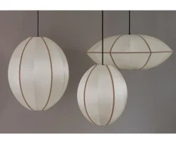 Oi Soi Oi Oval S Lampskärm Offwhite/Amber
