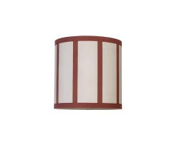 Oi Soi Oi Rawsilk Lampskärm Sand/Terracotta 30cm