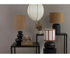 Oi Soi Oi Rawsilk Lampskärm Sand/Terracotta 30cm