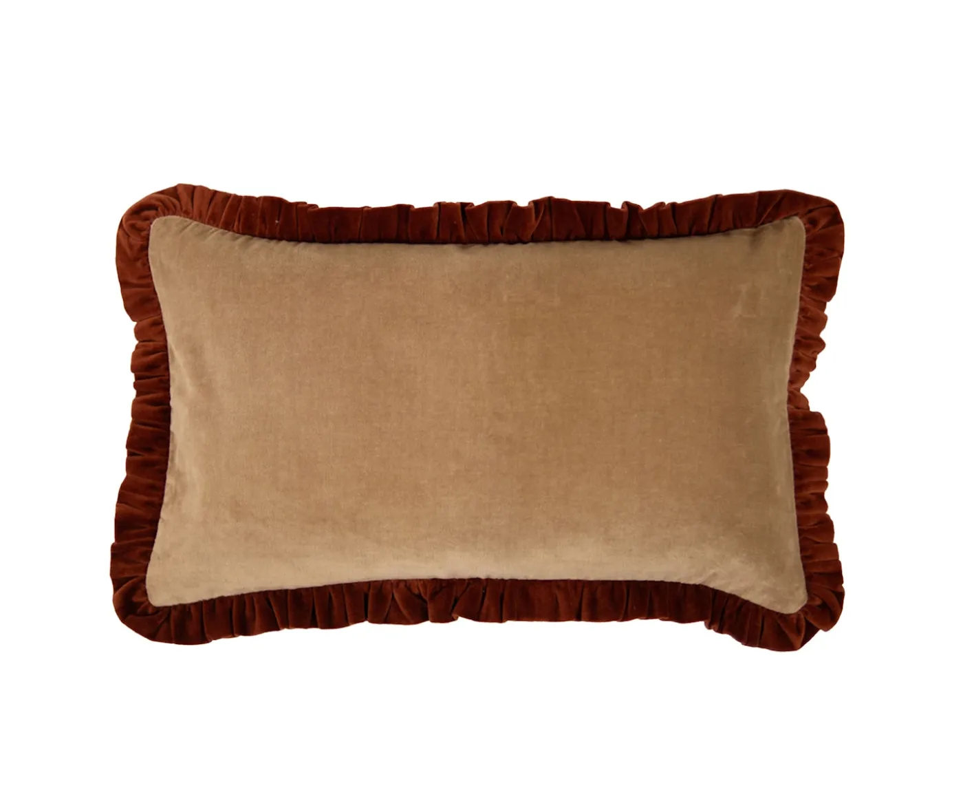 Olsson & Jensen Doris Kuddfodral Beige/Rost 30x50