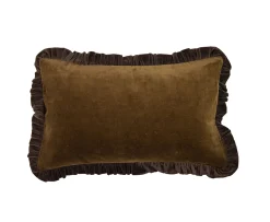 Olsson & Jensen Doris Kuddfodral Olivgrön/Kaffe 30x50