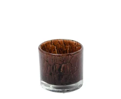 Olsson & Jensen Fuji Ljuslykta Brun 8cm