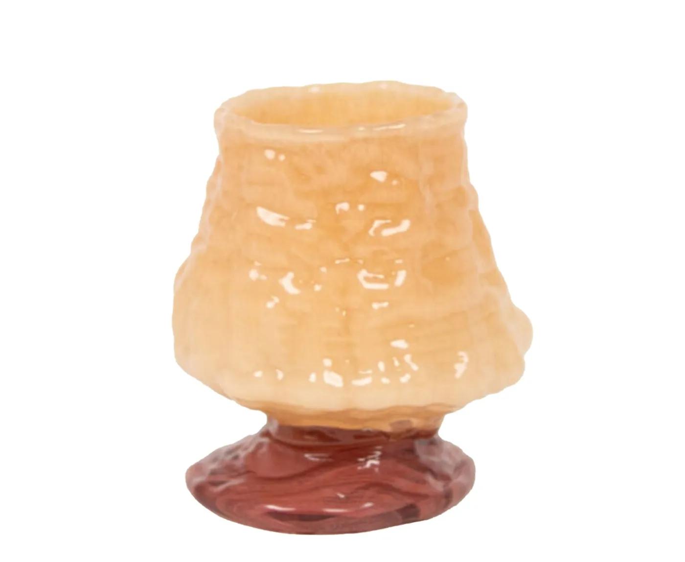 Olsson & Jensen Kiva Ljuslykta Persika 15cm