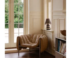 Olsson & Jensen Pranav Bordslampa Beige/Svart 40cm