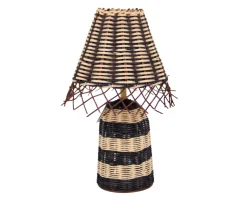 Olsson & Jensen Pranav Bordslampa Beige/Svart 40cm