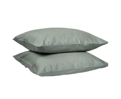 Read the Label Satin Örngott Sage Green 50x90 2-pack