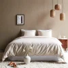 Read the Label Satin Örngott Sand 50x90 2-pack