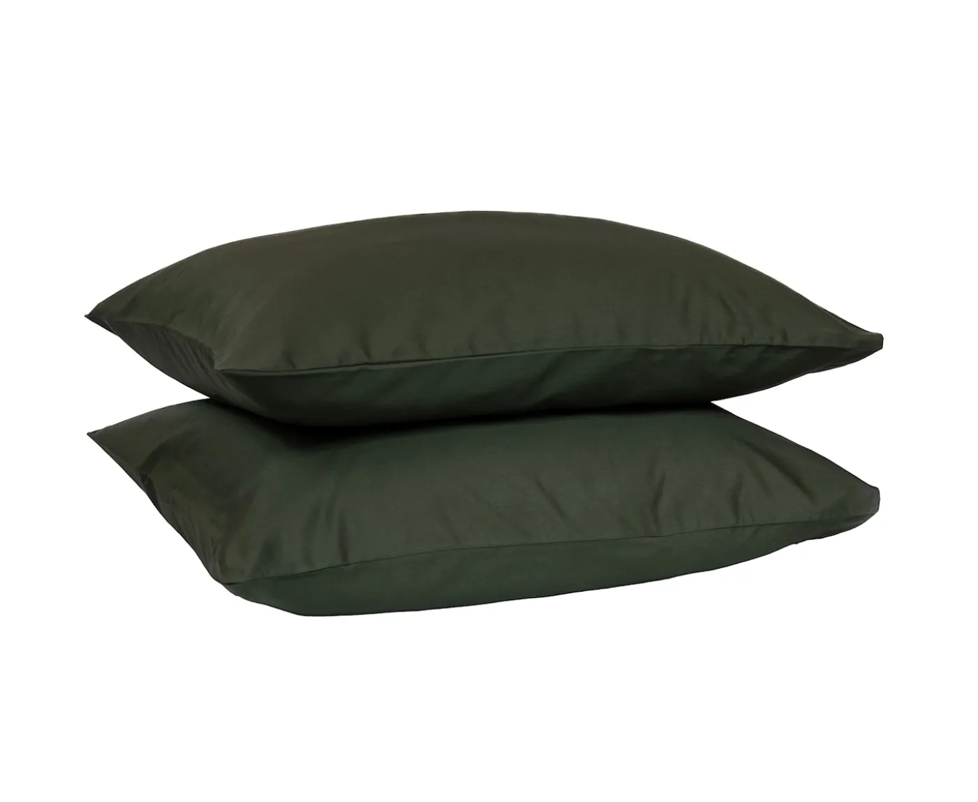 Read the Label Satin Örngott Forest Green 50x60 2-pack