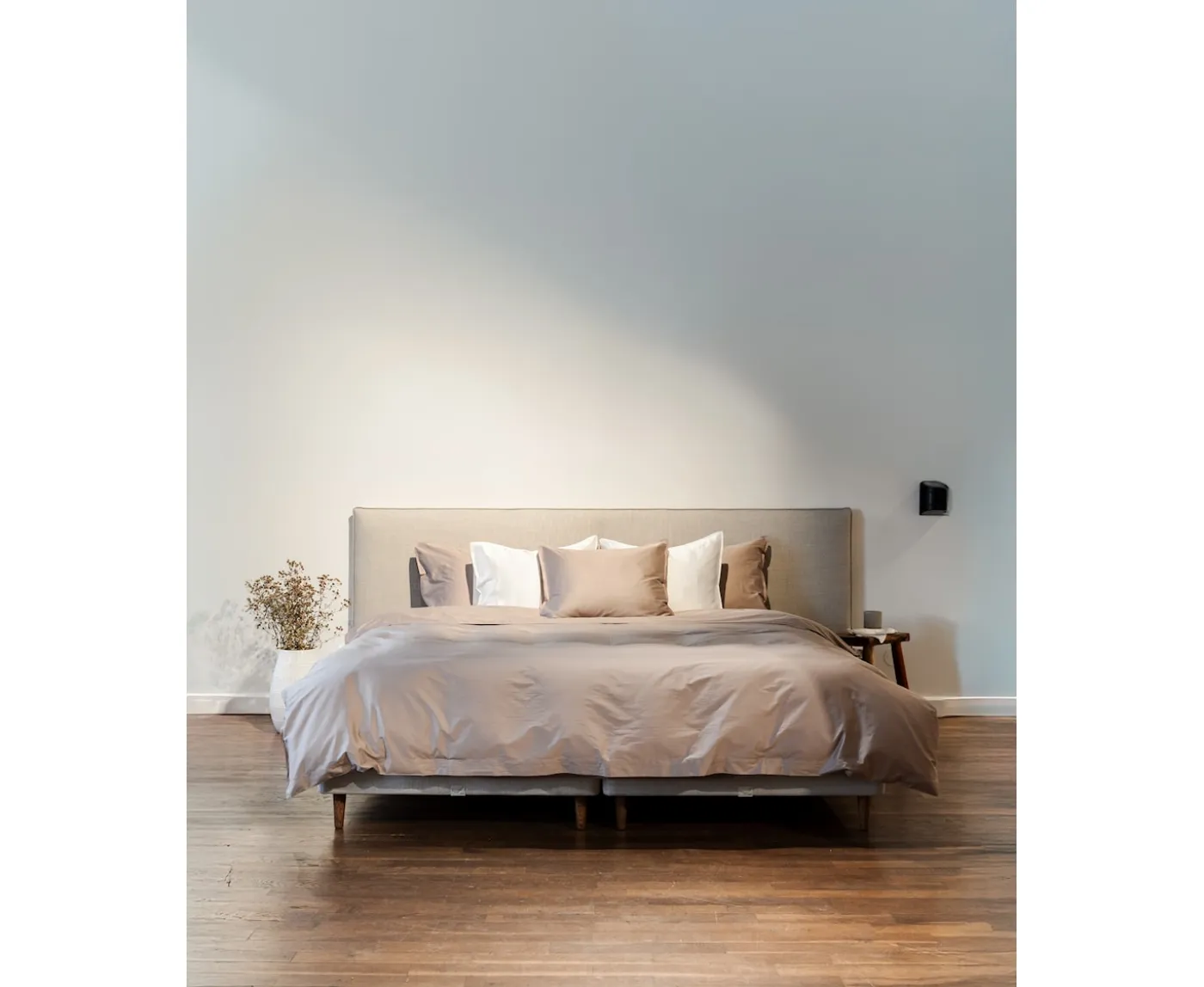 Read the Label Satin Örngott Taupe 50x90 2-pack