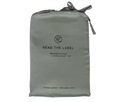 Read the Label Satin Underlakan Sage Green 240x260