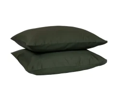 Read the Label Satin Örngott Forest Green 50x90 2-pack