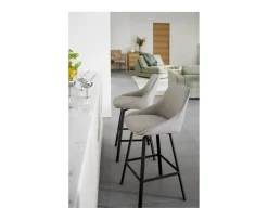 Rowico Home Alison Barstol Beige/Svart