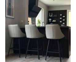 Rowico Home Alison Barstol Beige/Svart