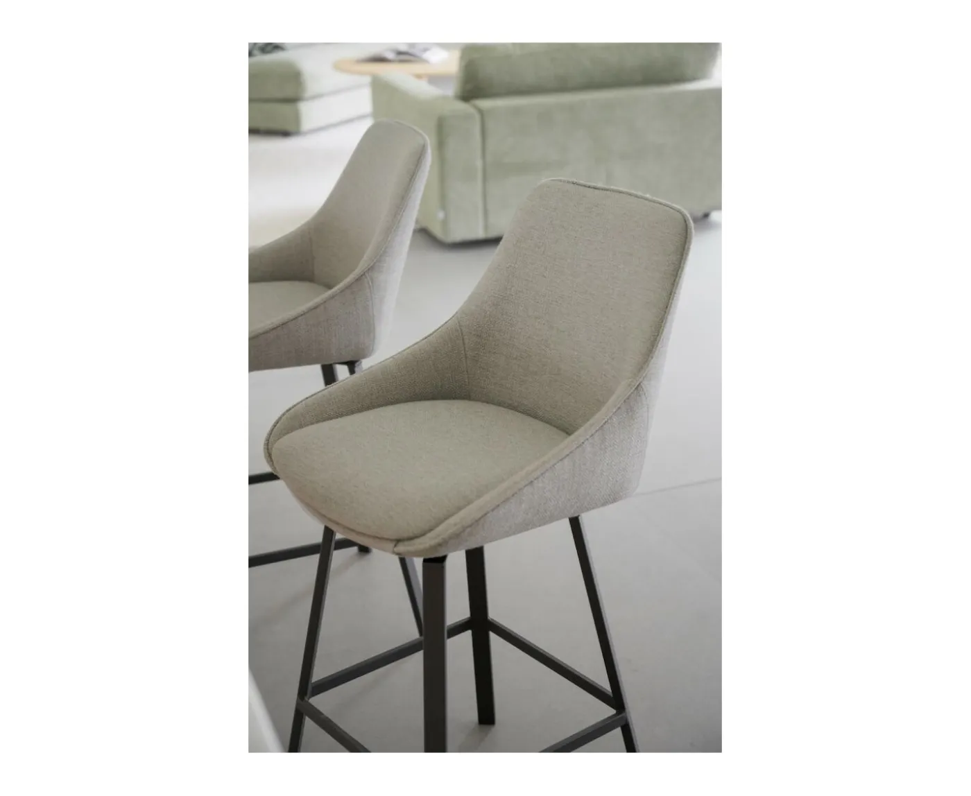 Rowico Home Alison Barstol Beige/Svart