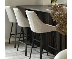 Rowico Home Alison Barstol Beige/Svart