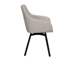 Rowico Home Alison Karmstol Beige/Svart