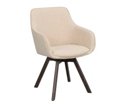 Rowico Home Alison Karmstol Ljusbeige/Brun Ek