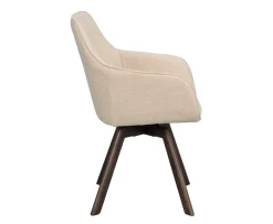 Rowico Home Alison Karmstol Ljusbeige/Brun Ek