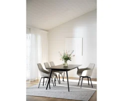 Rowico Home Alison Karmstol Ljusbeige/Svart