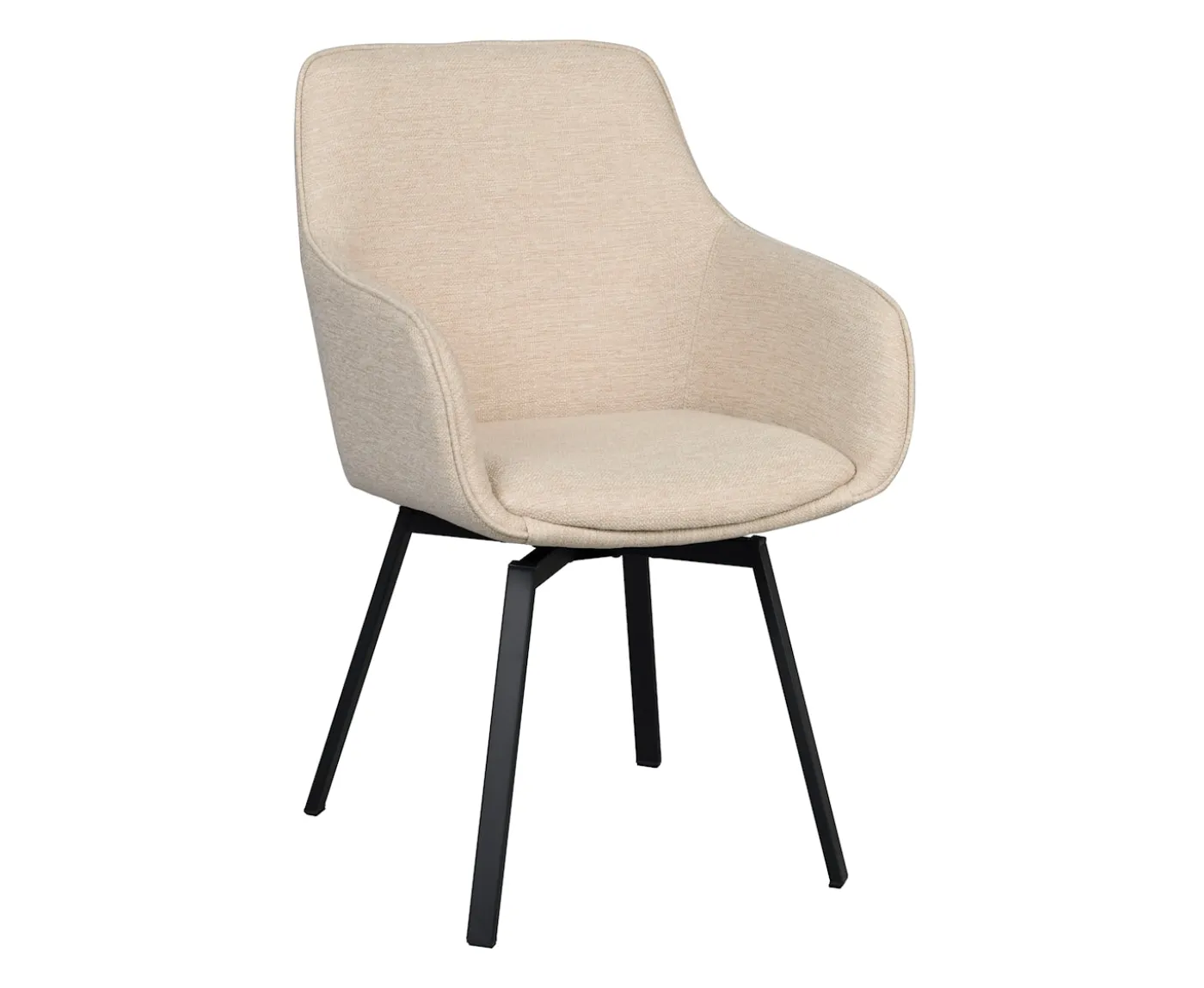 Rowico Home Alison Karmstol Ljusbeige/Svart