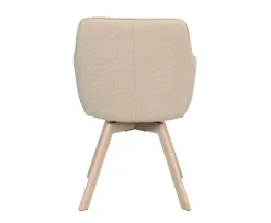 Rowico Home Alison Karmstol Ljusbeige/Vitpigmenterad Ek
