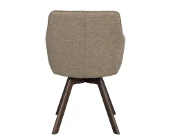 Rowico Home Alison Karmstol Mörkbeige/Brun Ek