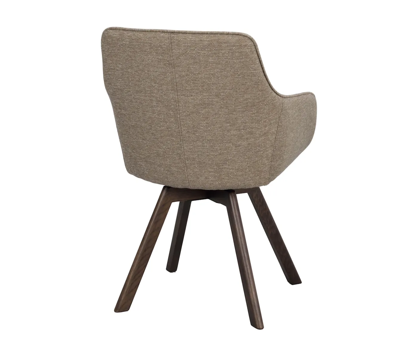 Rowico Home Alison Karmstol Mörkbeige/Brun Ek