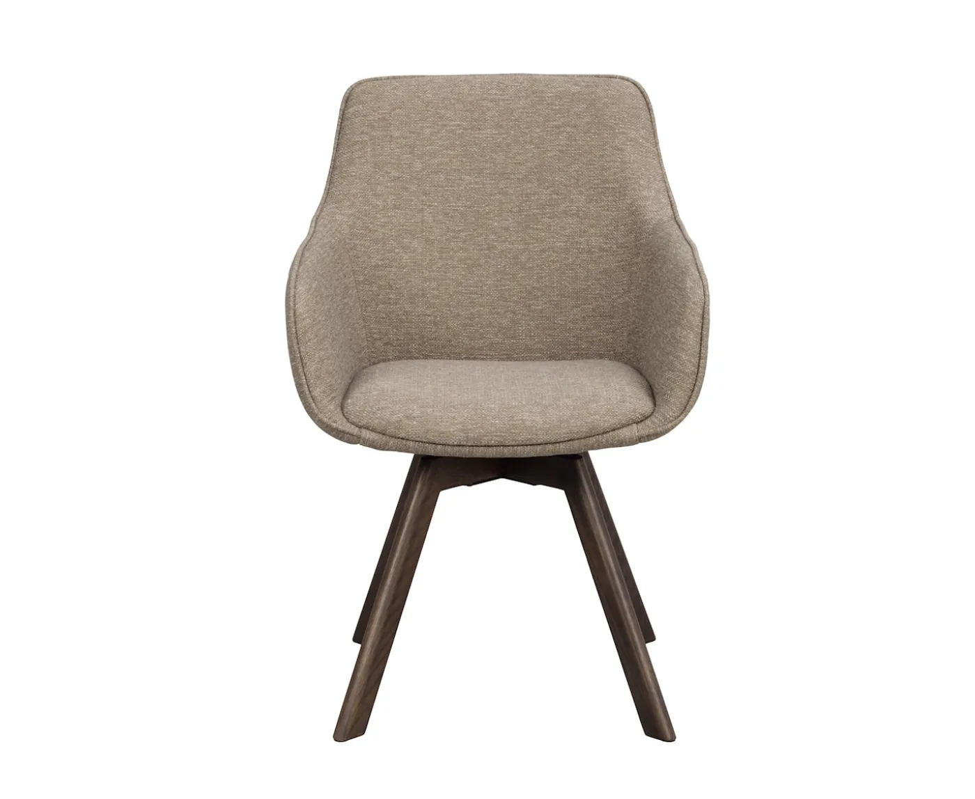 Rowico Home Alison Karmstol Mörkbeige/Brun Ek