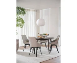 Rowico Home Alison Matstol Beige/Svart