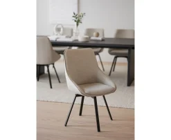 Rowico Home Alison Matstol Beige/Svart