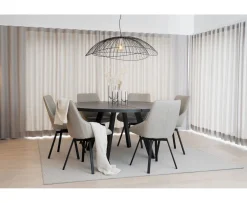 Rowico Home Alison Matstol Beige/Svart