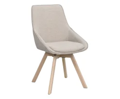 Rowico Home Alison Matstol Beige/Vitpigmenterad