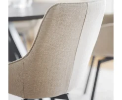 Rowico Home Alison Matstol Ljusbeige/Svart