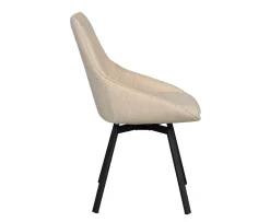 Rowico Home Alison Matstol Ljusbeige/Svart