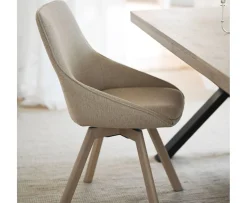 Rowico Home Alison Matstol Ljusbeige/Vitpigmenterad