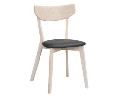 Rowico Home Ami Matstol Vitpigmenterad/Svart