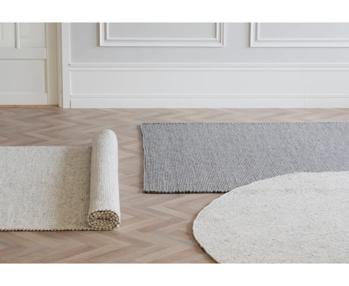 Rowico Home Auckland Ullmatta Natur 200x290cm