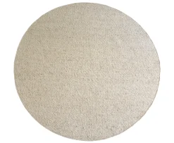 Rowico Home Auckland Ullmatta Rund Beige 250cm