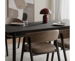 Rowico Home Barnaby Karmstol Mörkbeige/Ek