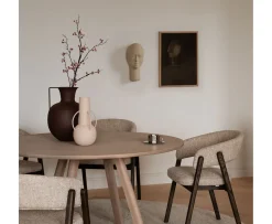 Rowico Home Barnaby Karmstol Mörkbeige/Ek