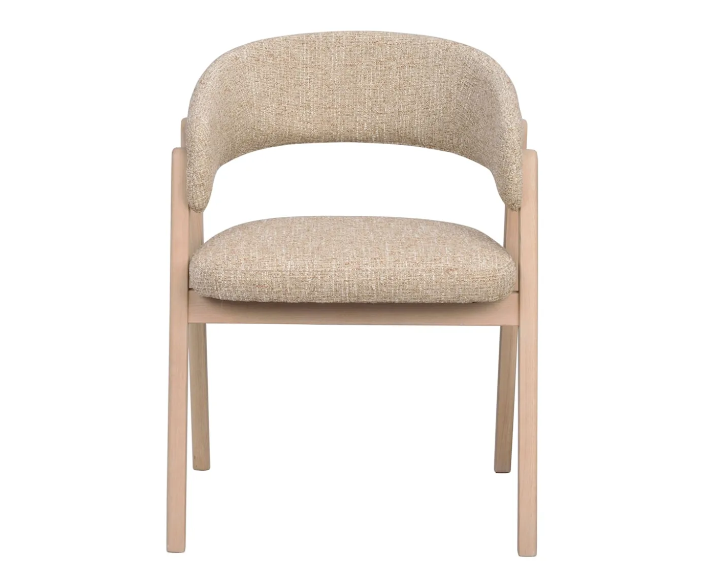 Rowico Home Barnaby Karmstol Mörkbeige/Vitpigmenterad