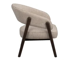 Rowico Home Barnaby Loungestol Ljusbeige/Ek