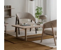 Rowico Home Barnaby Loungestol Ljusbeige/Vitpigmenterad