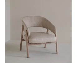 Rowico Home Barnaby Loungestol Ljusbeige/Vitpigmenterad