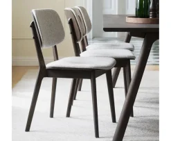 Rowico Home Barrett Matstol Brun Ek/Ljusbeige