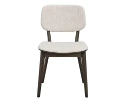 Rowico Home Barrett Matstol Brun Ek/Ljusbeige